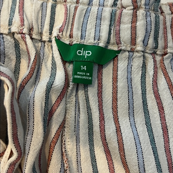 Size 14 - Dip Multicolor Striped Pants - Picture 3 of 4